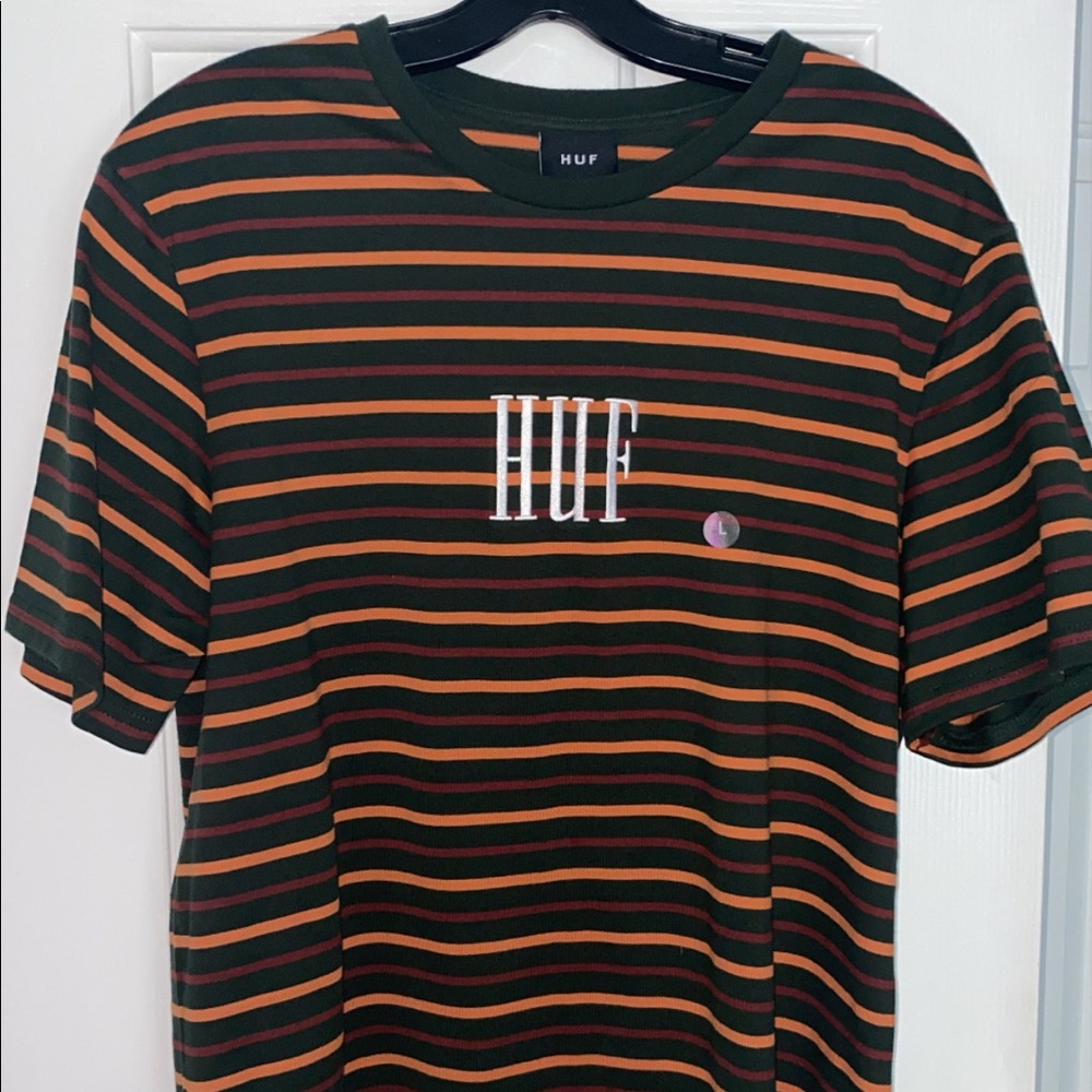 Stripped HUF T-Shirt sz. L